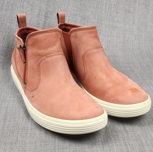 Ecco Ankle Zip Up Suede Boots. size 41 - Picture 1 of 9